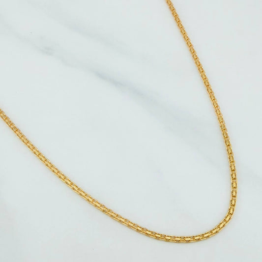 Cadena China 2.9 g / 40 cm / 1.6 mm Oro Amarillo 18K