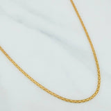 Cadena China 2.85 g / 40 cm / 1.6 mm Oro Amarillo 18K