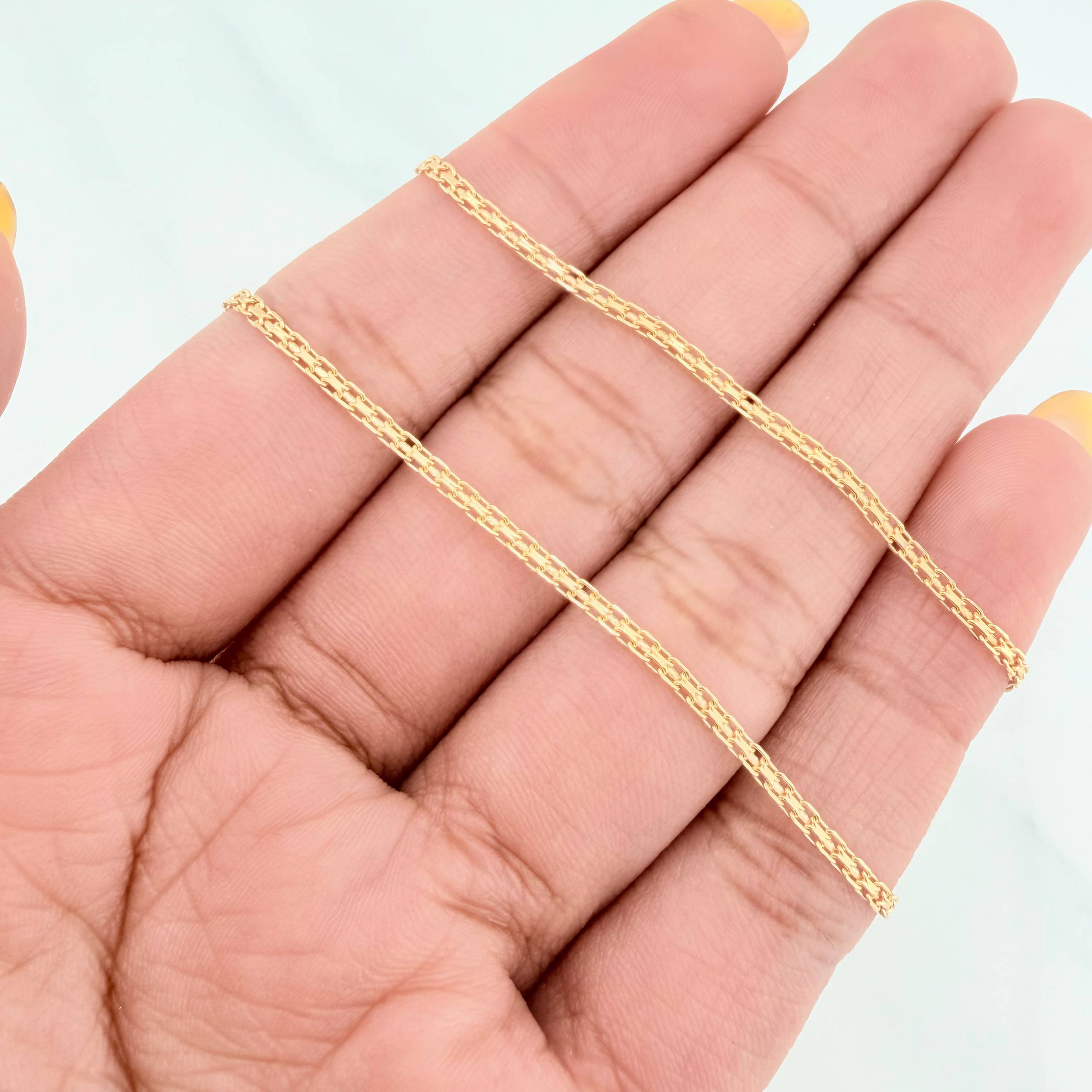 Cadena China 2.9 g / 40 cm / 1.6 mm Oro Amarillo 18K
