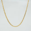 Cadena Cubana 5.1g / 51cm / 3.2mm Oro Amarillo 18K
