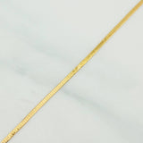 Cadena Espejo 2.1 g / 40.5 cm / 1.5 mm Oro Amarillo 18K