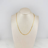 Cadena Espejo 2.5 g / 45 cm / 1.5 mm Oro Amarillo 18K
