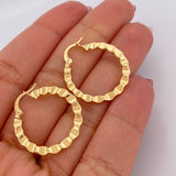 Candongas Said 1.7gr / 2.7cm / Oro Amarillo 18K %