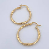 Candongas Asby 1.6gr / 3cm / Oro Amarillo 18K %