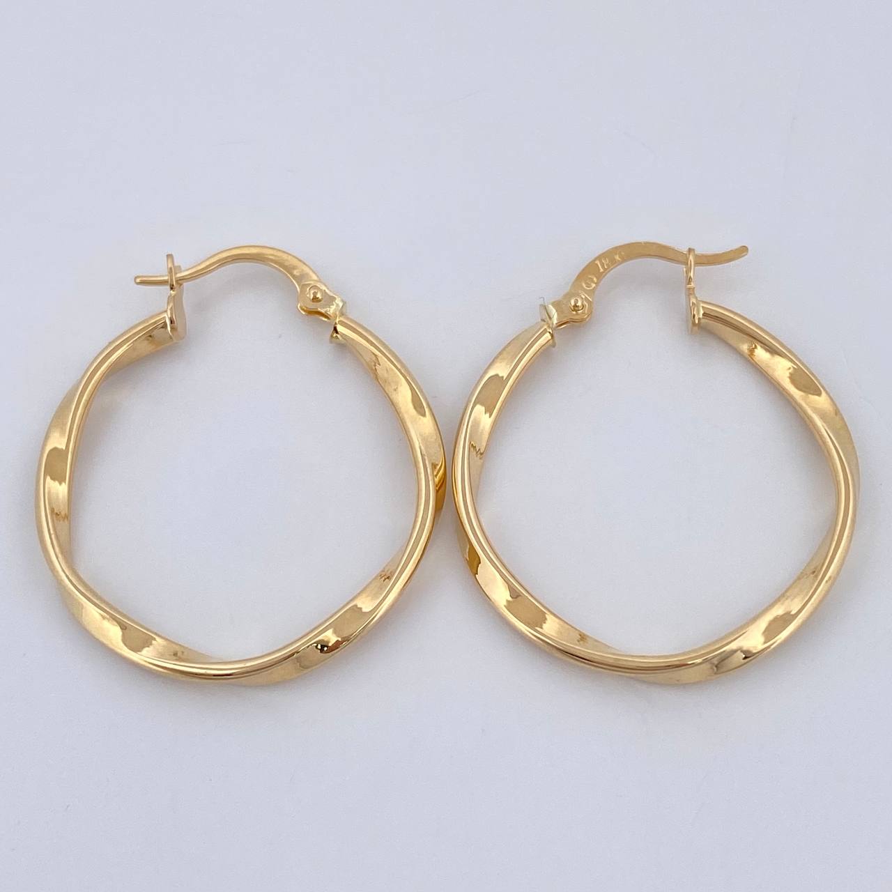 Candongas Asby 1.6gr / 3cm / Oro Amarillo 18K %
