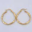 Candongas Asby 1.6gr / 3cm / Oro Amarillo 18K %