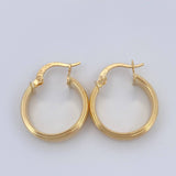 Candongas Winter 1.9gr / 2.1cm / Oro Amarillo 18K %