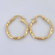 Candongas Asby 1.6gr / 2.4cm / Oro Amarillo 18K %