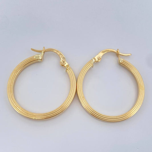 Candongas Andy 1.75gr / 2.6cm / Oro Amarillo 18K %