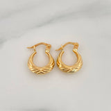 Candongas Tiana 1.2 g / 1.06 cm Oro Amarillo 18K