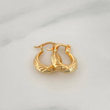 Candongas Tiana 1.2 g / 1.06 cm Oro Amarillo 18K