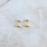 Topos San Benito 0.85gr / Troquelado  Oro Amarillo