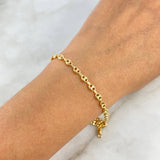 Pulso GC 2.35gr / 20cm / 3.7mm Oro Amarillo 18K *