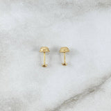 Topos Media Bola 3mm 0.4gr / Lisa Oro Amarillo *