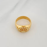 Anillo Corona 6.2 g / T10 Oro Amarillo 18K