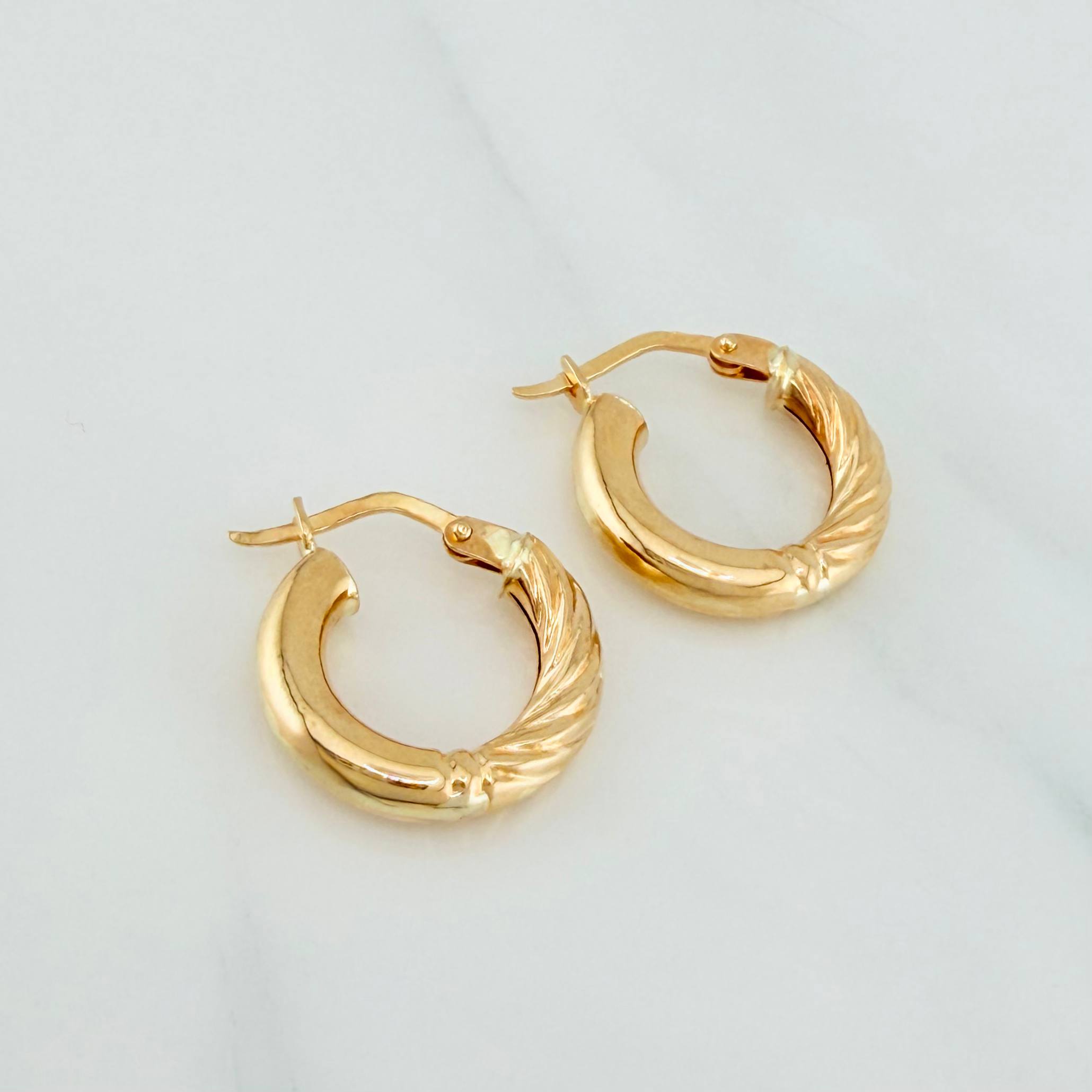 Candongas Adel 1.7 g / 1.7 cm Oro Amarillo 18K