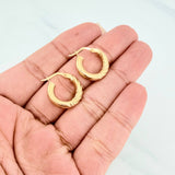 Candongas Adel 1.7 g / 1.7 cm Oro Amarillo 18K