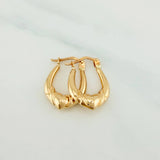 Candongas Bolso Corazon 1.5 g / 2 cm Oro Amarillo 18K