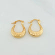 Candongas Bolso 1.2 g / 1.6 cm Oro Amarillo 18K