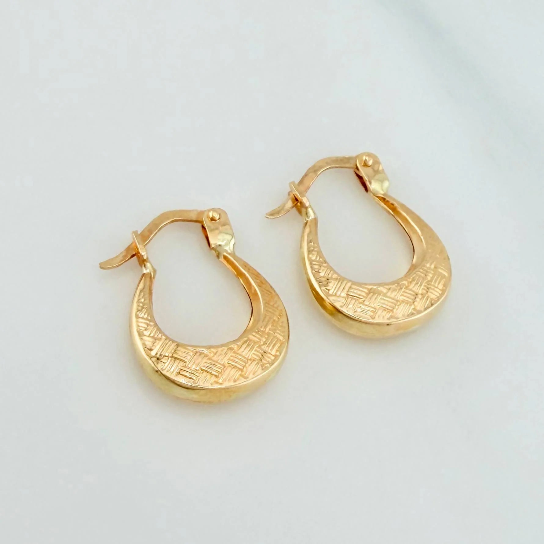 Candongas Bolso 1.2 g / 1.6 cm Oro Amarillo 18K