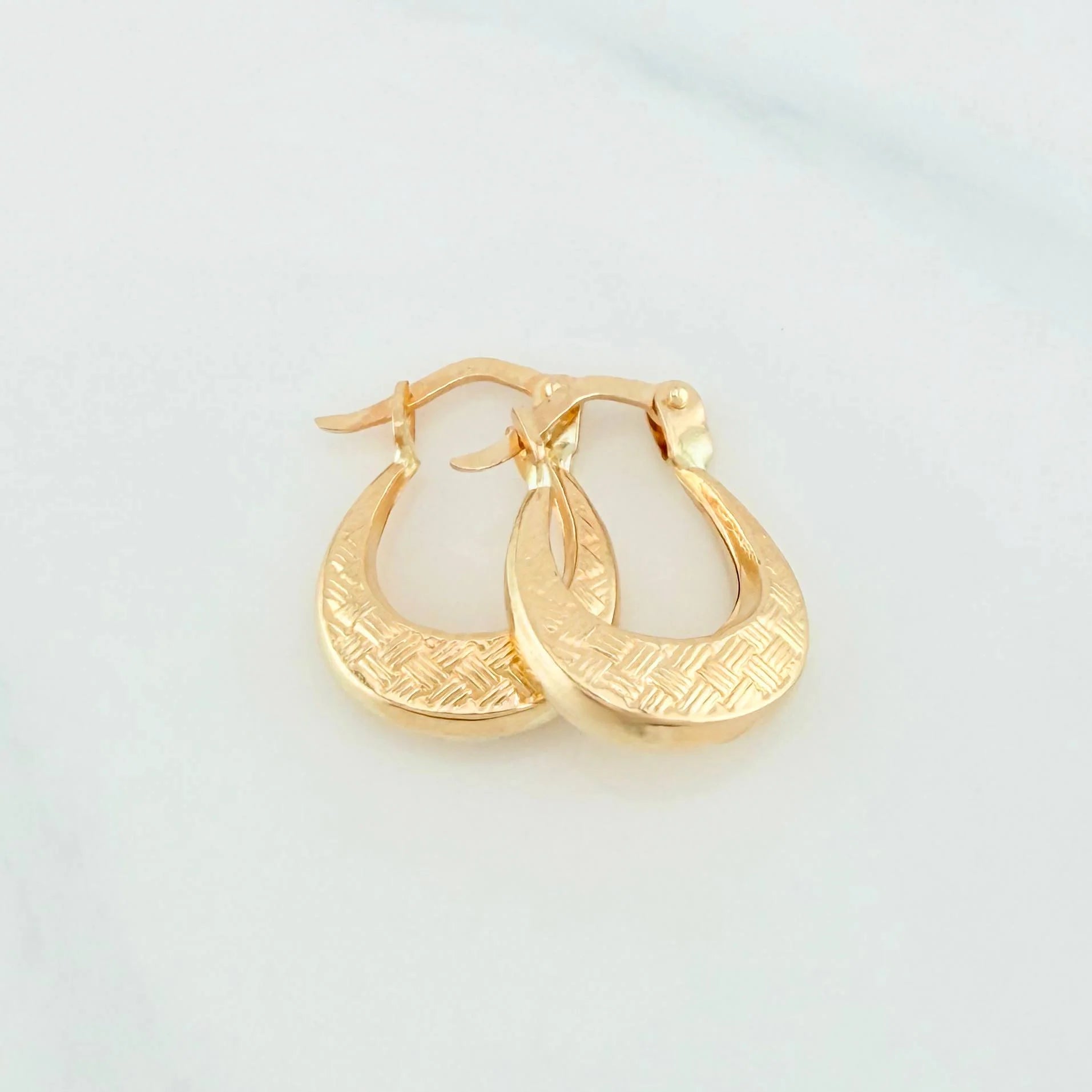 Candongas Bolso 1.2 g / 1.6 cm Oro Amarillo 18K
