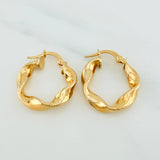 Candongas Asby 2.6 g / 2.03 cm Oro Amarillo 18K