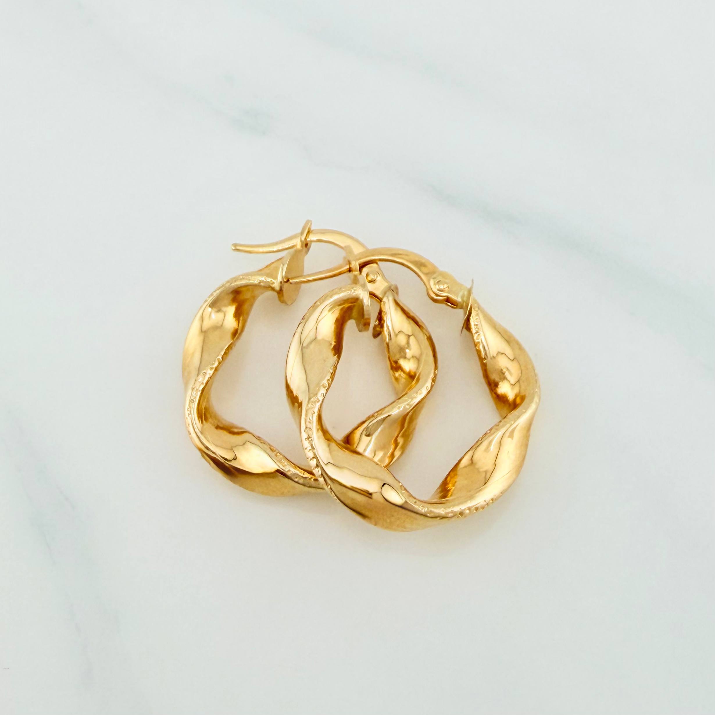 Candongas Asby 2.6 g / 2.03 cm Oro Amarillo 18K