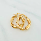 Candongas Asby 2.6 g / 2.03 cm Oro Amarillo 18K
