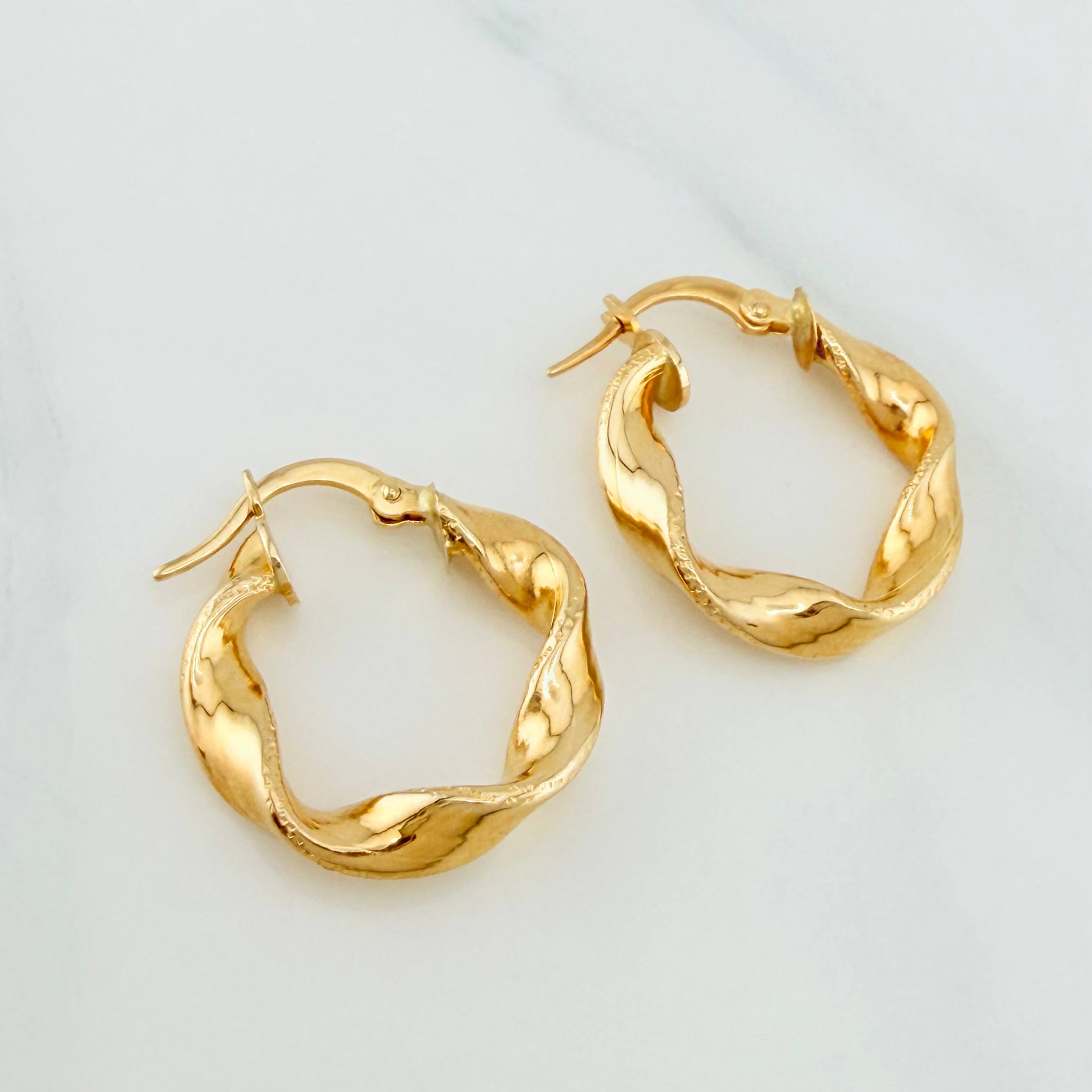 Candongas Asby 2.6 g / 2.03 cm Oro Amarillo 18K