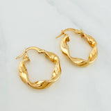 Candongas Asby 2.6 g / 2.03 cm Oro Amarillo 18K