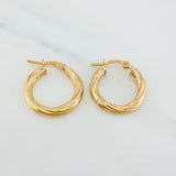 Candongas Mary 2.2 g / 2.03 cm Oro Amarillo 18K