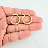 Candongas Mary 2.2 g / 2.03 cm Oro Amarillo 18K