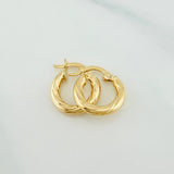 Candongas Mary 1.25 g / 1.03 cm Oro Amarillo 18K