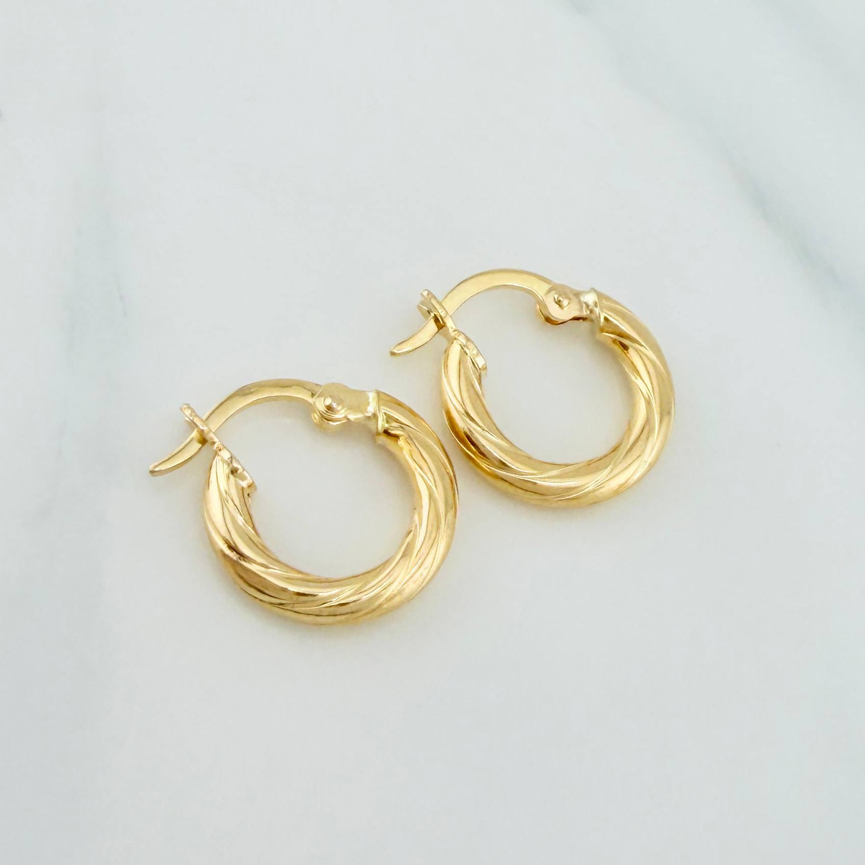 Candongas Mary 1.25 g / 1.03 cm Oro Amarillo 18K