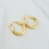 Candongas Mary 1.25 g / 1.03 cm Oro Amarillo 18K