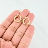 Candongas Mary 1.25 g / 1.03 cm Oro Amarillo 18K
