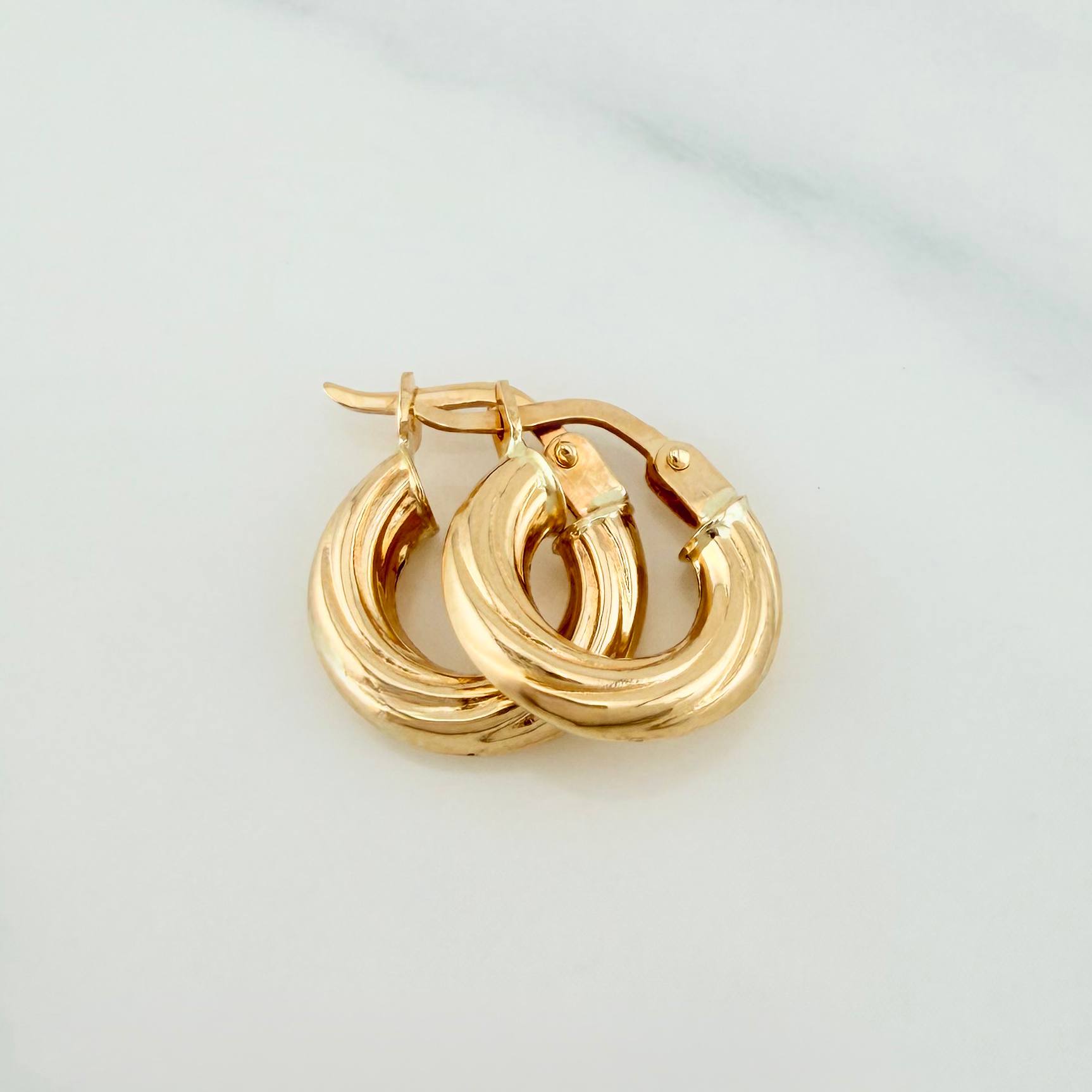 Candongas Mary 1.35 g / 1.03 cm Oro Amarillo 18K