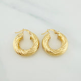 Candongas Rudi 4.05 g / 2.02 cm Oro Amarillo 18K