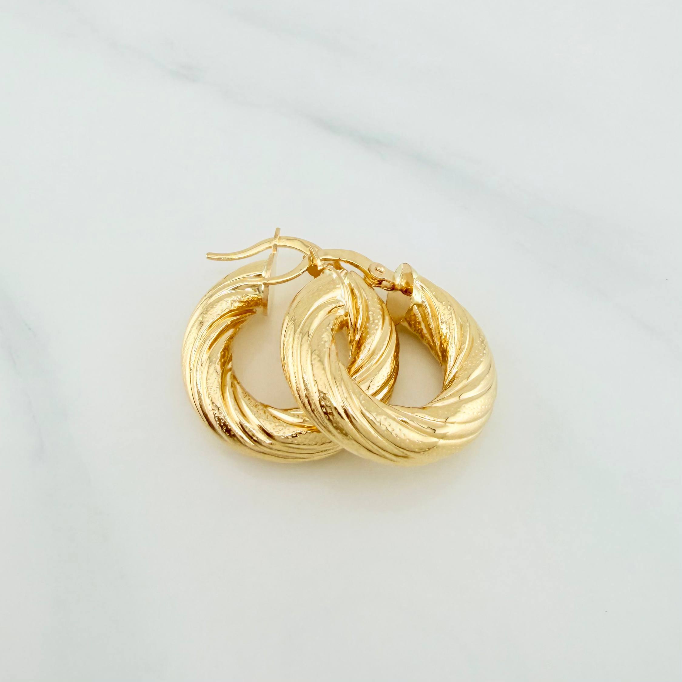 Candongas Rudi 4.05 g / 2.02 cm Oro Amarillo 18K