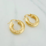 Candongas Rudi 4.05 g / 2.02 cm Oro Amarillo 18K