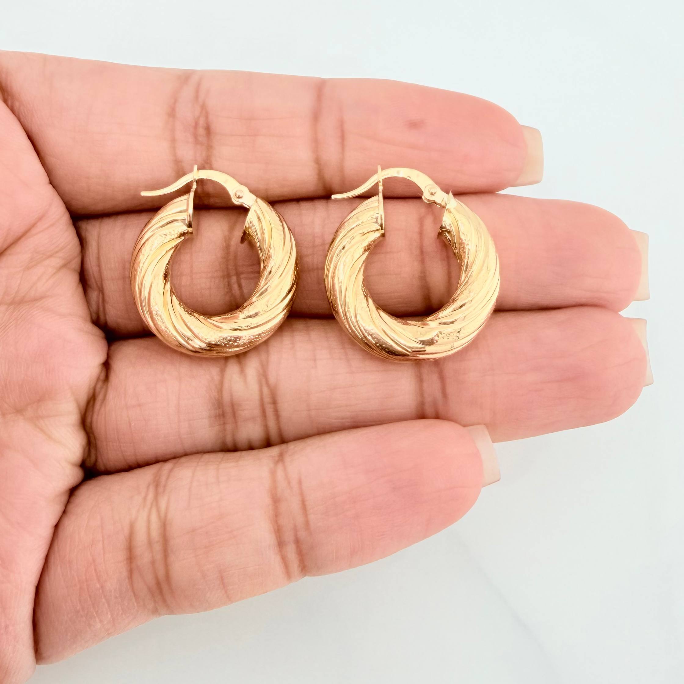 Candongas Rudi 4.05 g / 2.02 cm Oro Amarillo 18K