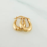 Candongas Bolsa 1.2 g / 1.05 cm Oro Amarillo 18K