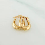 Candongas Bolsa 1.2 g / 1.5 cm Oro Amarillo 18K