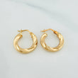Candongas Martina 1.8 g / 1.07 cm Oro Amarillo 18K