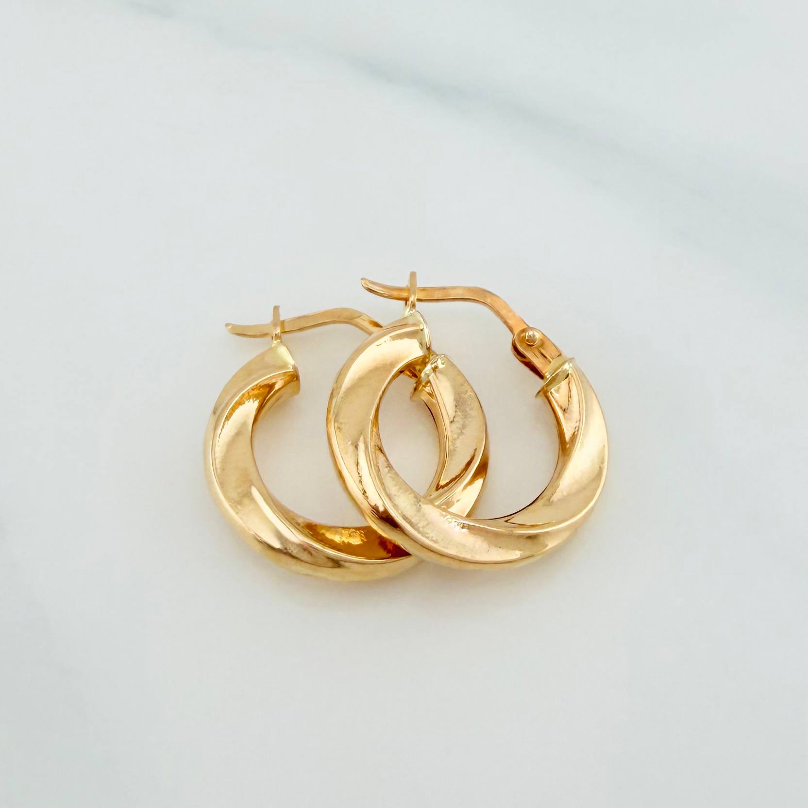 Candongas Martina 1.75 g / 1.07 cm Oro Amarillo 18K