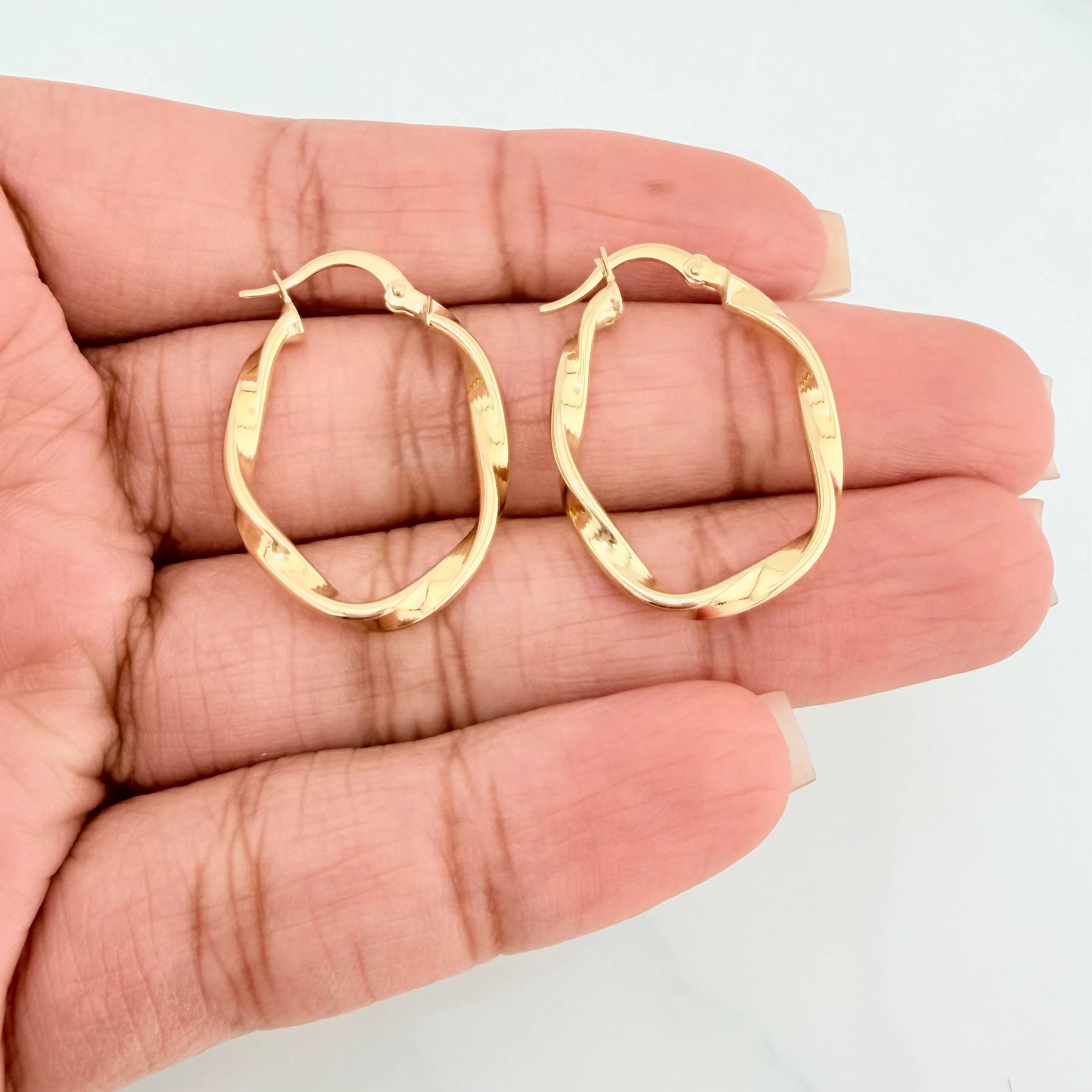 Candongas Crespa 1.8 g / 3 cm Oro Amarillo 18K