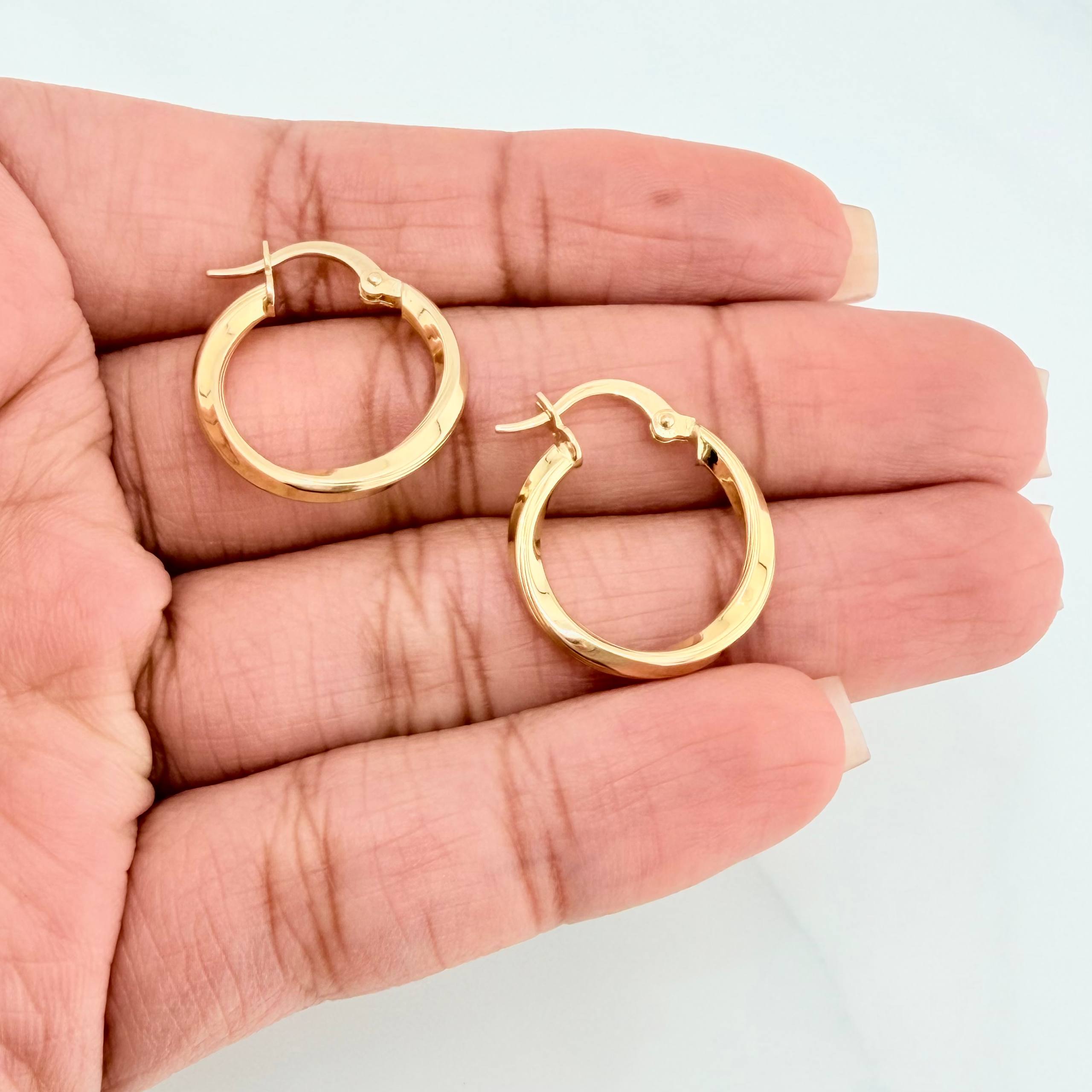 Candongas Mai 1.55 g / 2 cm Oro Amarillo 18K