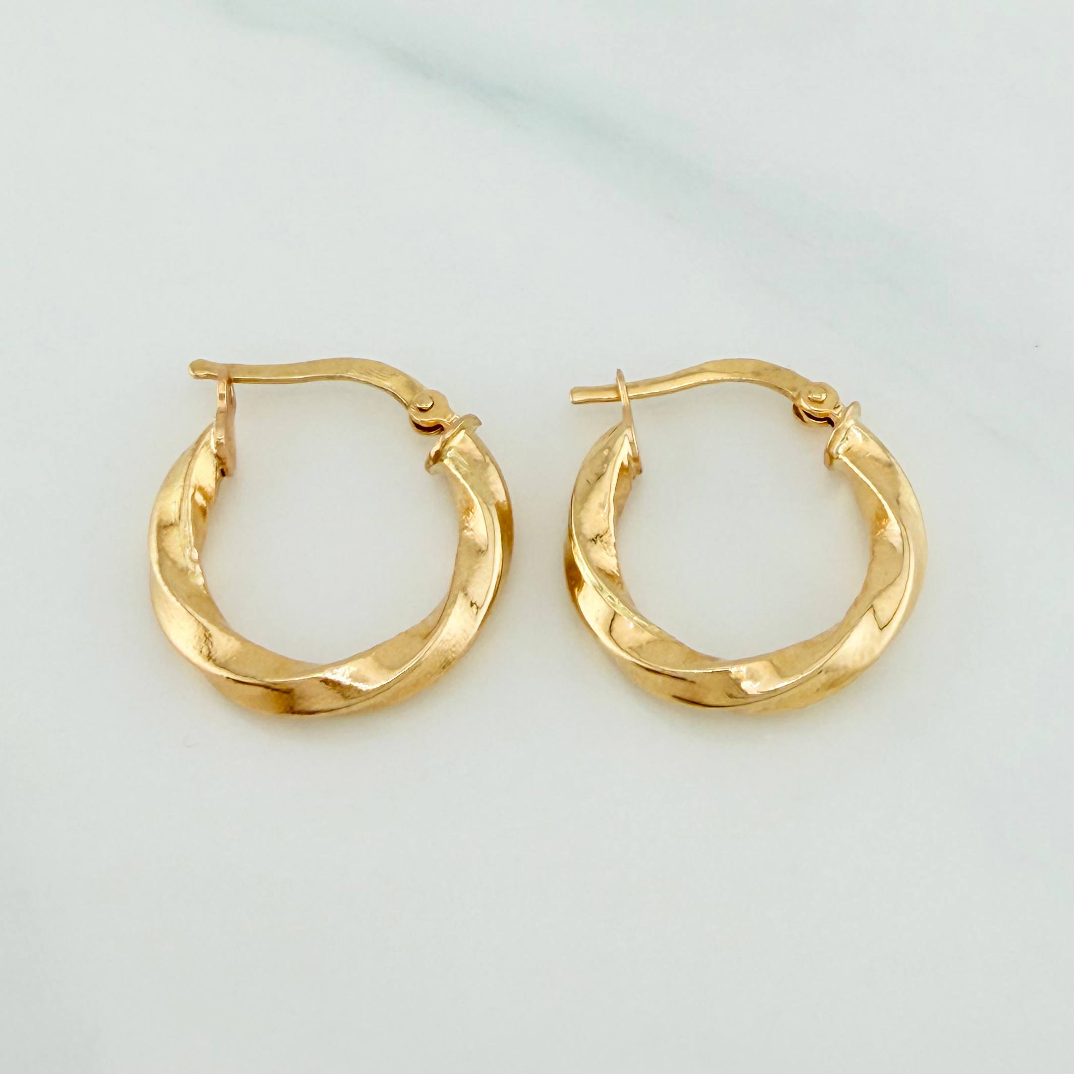 Candongas Kari 2 g / 2 cm Oro Amarillo 18K