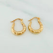 Candongas Bolso Omega 1.15 g / 1.05 cm Oro Amarillo 18K