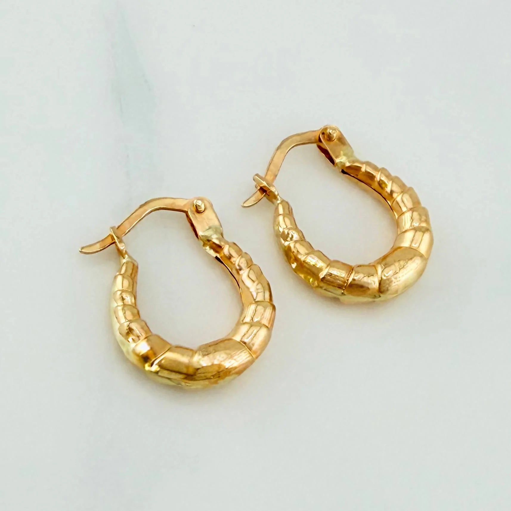 Candongas Bolso Omega 1.15 g / 1.6 cm Oro Amarillo 18K